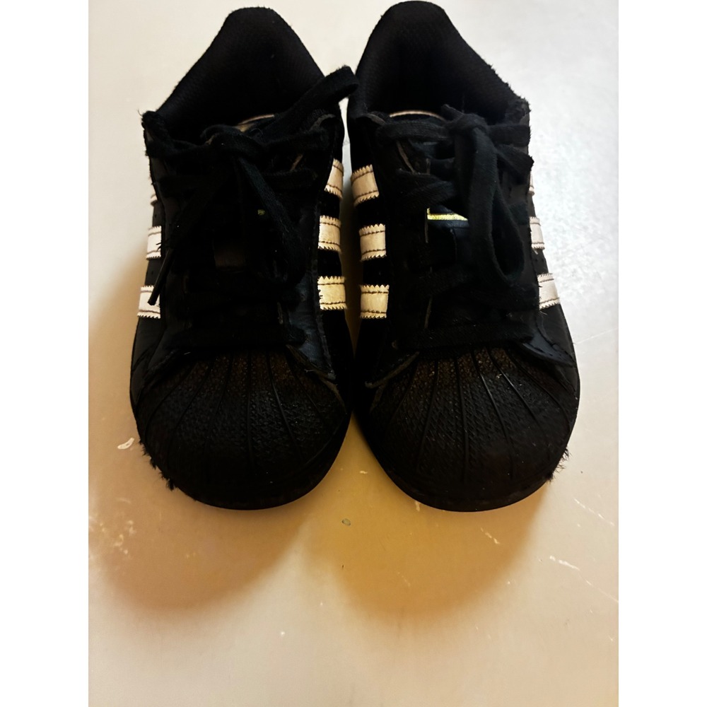 Adidas Superstar Black White Shell Toe Sneakers Low Top Shoes